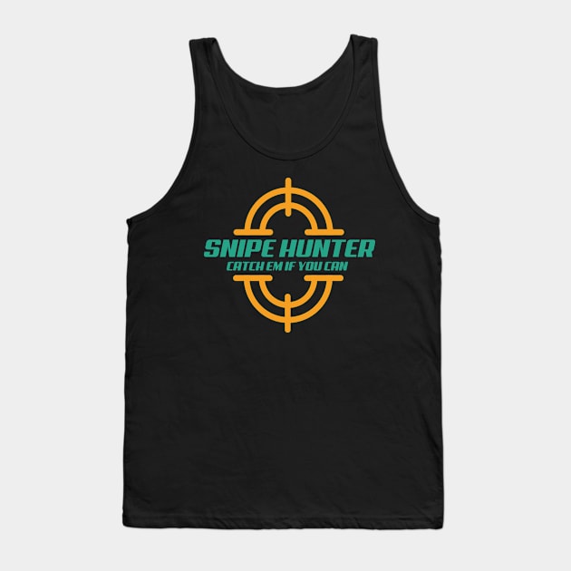 Hunt Snipe Hunter Hunting Tank Top by MooonTees